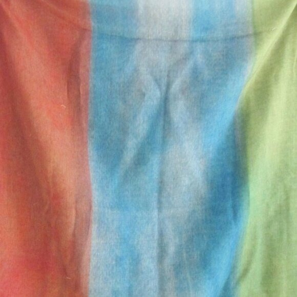 Boho Rainbow Wrap Scarf Shawl - Picture 6 of 7